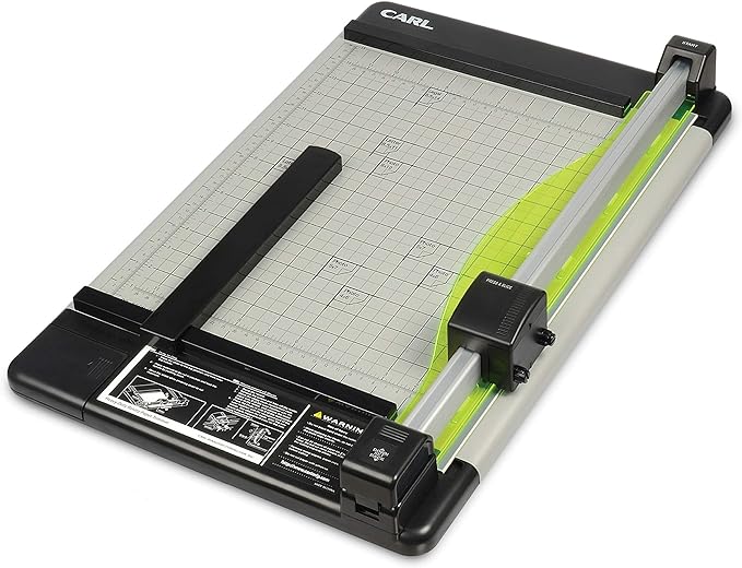 Carl Manufacturing 12220 HVY-Duty Paper Trimmer 15-Inch 36 Sht Cap. 14-Inch by CARL