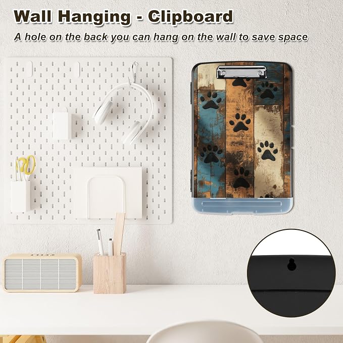 Clipboard with Storage, Nursing Clip Board 8.5 x 11 Storage Organization Box - Image 7