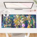 QIYI Large Desk Pad, Waterproof PU Leather Mouse Pad by QIYI