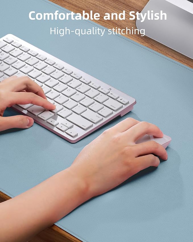 PU Leather Desk Mat Protector - Image 3