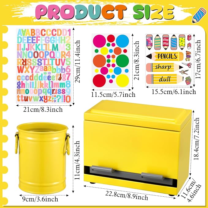 Mifoci 8 Pcs Pencil Dispenser Kit - Image 2