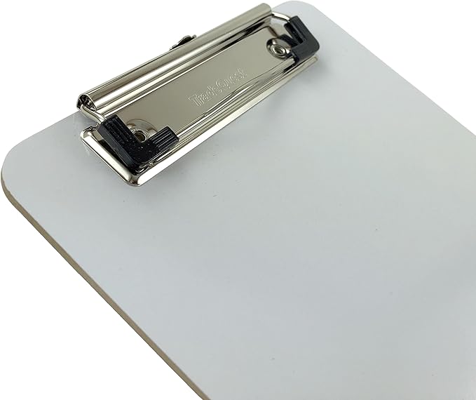 Trade Quest Small Memo Size 6'' x 9'' Clipboards Low Profile Clip Dry Erase - Image 2