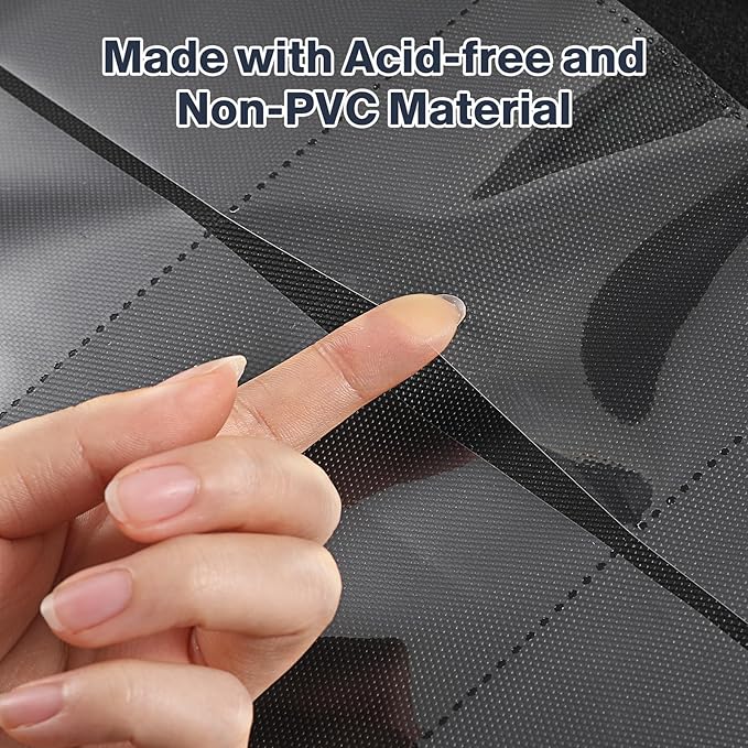Toploader Binder, Holds 360 Toploader, 100 Toploaders INCLUDED, 9-Pocket PU - Image 5