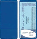StoreSMART - Metallic Blue Plastic Policy Holders - 100 Pack - INS30MB-100 by StoreSMART