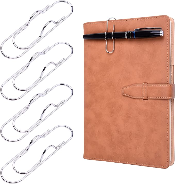 Wisdompro Pen Clip, 12 Pack Stainless Steel Pencil Clip Holder by Wisdompro