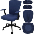 Tallew 4 Pcs Office Chair Covers Set Computer Universal Protective Stretchable by Tallew