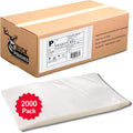2000 Pack 6"x10" Shipping Label Sleeves – Clear Self-Adhesive Packing Slip by BuckUSA