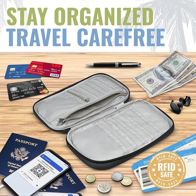 BOACAY Travel Document Organizer - Image 5