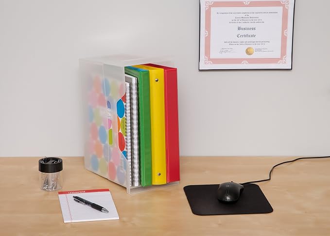 IRIS USA Medium Portable Desktop File Box - Image 4