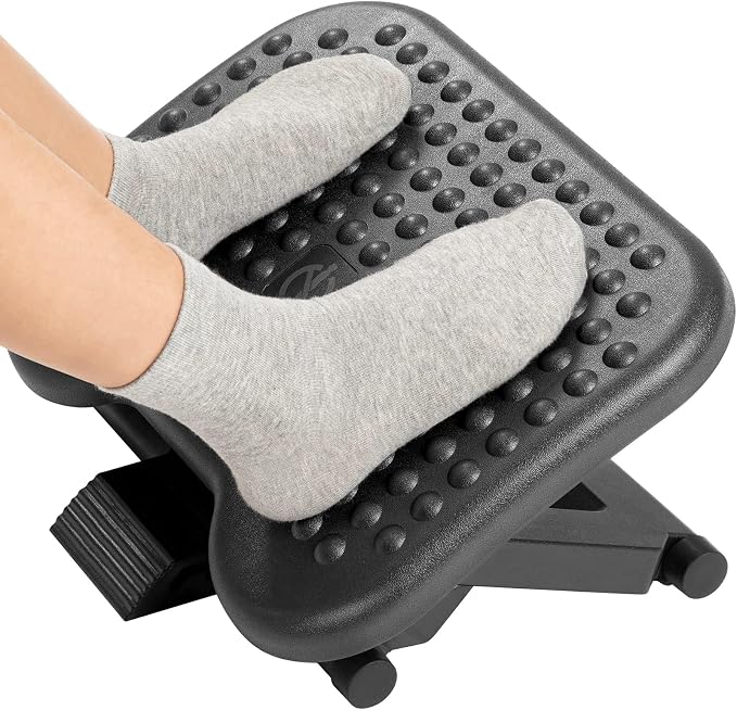 HUANUO Adjustable Desk Footrest, Foot Rest by HUANUO