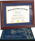 Wooden College Diploma Frame 8.5 x 11 by SmartandProud