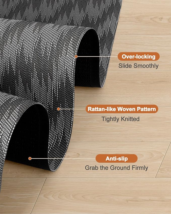Blvornl Large Office Chair Mat for Hardwood Floor, Rolling Chair Mat for Hard - Image 7