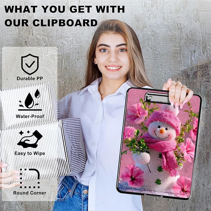 Heavy Duty Storage Clipboard, Slim Nursing Clipboard - Image 2