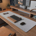 DawnTrees Felt Desk Pad, Keyboard Mat, Large Felt Mouse Pad, Computer Desk Mat by PremiumDeskPadatDawnTrees