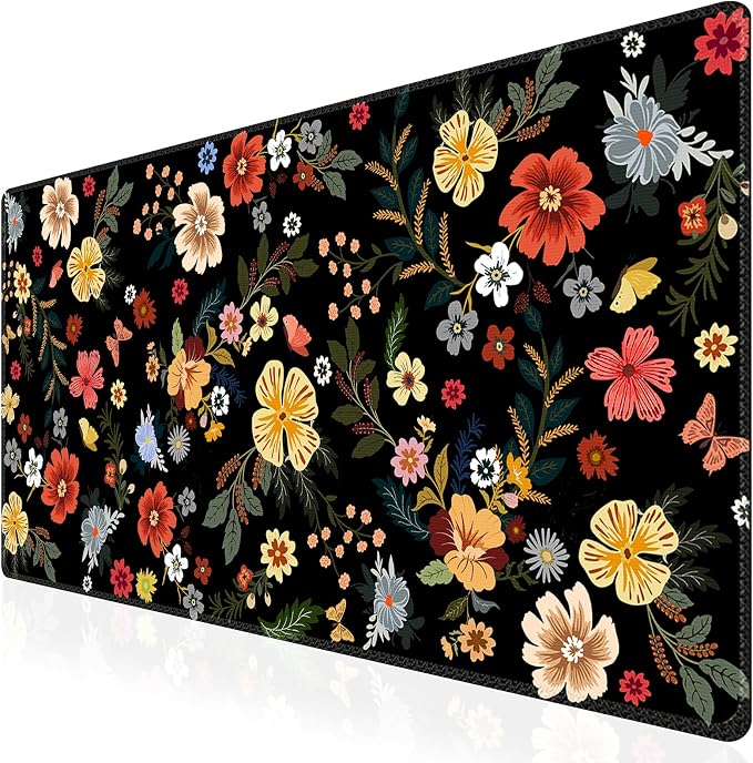 iCasso Desk Matt for Desktop, Cute Desk Pad Mat, XXL Large Mouse Pad, Anti-Slip by iCasso