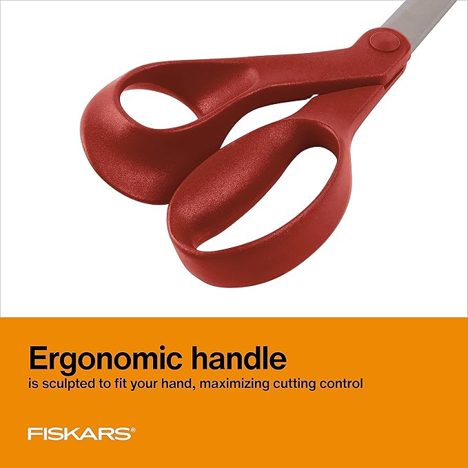 Fiskars Left-Handed Scissors, Precision Cutting - Image 5