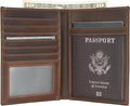 Polare Luxury RFID Blocking Leather Passport Holder Travel Wallet by polareoriginal