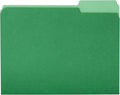 Amazon Basics File Folders for Organization, Letter Size, 1/3 Cut Tab, Bright by AmazonBasics