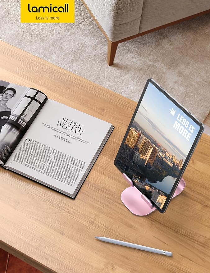 Lamicall Tablet Stand Adjustable, Tablet Stand : Desktop Stand Holder Gifts - Image 7