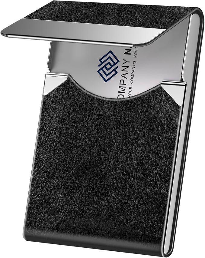 Business Card Holder for Women or Men, Business Card Case by DMFLY