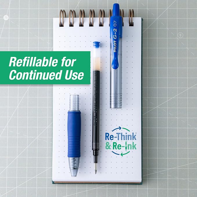 Pilot G2 Premium Gel Roller Pens, Fine Point 0.7 mm, Journaling, and Office - Image 8