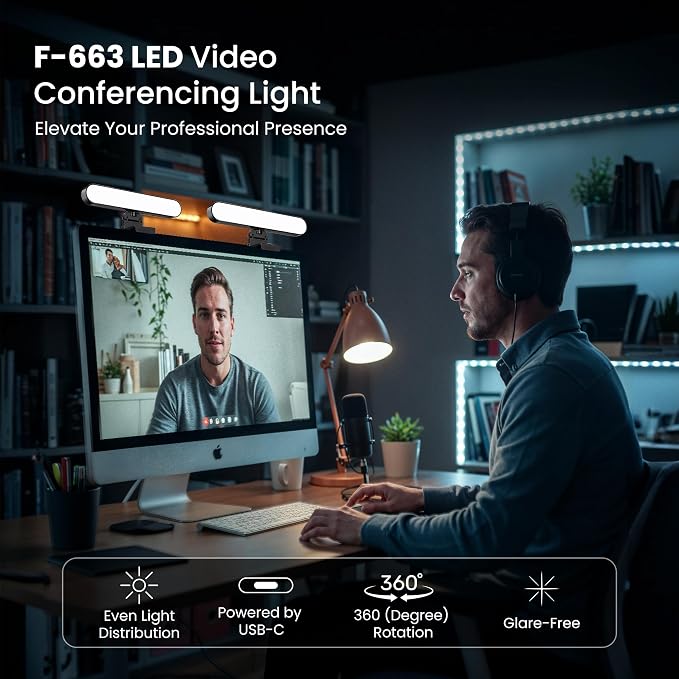 Monitor Light Bar for Computer & Laptop – Remote&Touch Control, Streaming Video - Image 5