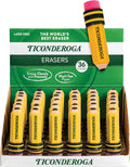 TICONDEROGA Erasers, Pencil Shaped by Ticonderoga