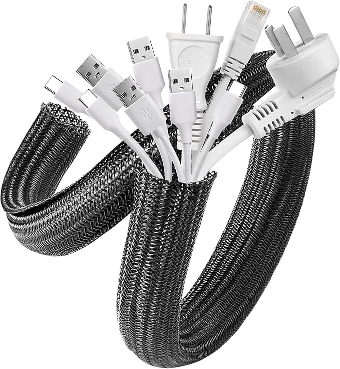 AGPTEK Cable Sleeve, 10ft by AGPTEK