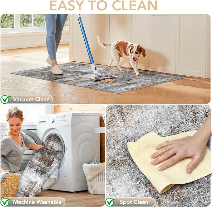 Office Chair Mat for Hardwood Floor&Tile Floor, Under Desk Rug for Rolling - Image 6