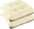 Chair Cushions for Dining Chairs 2 Pack, by FlyGulls