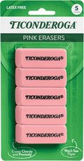 Ticonderoga Wedge Erasers by Ticonderoga