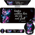 Desk Mat Set + Keyboard and Mouse Pad by VINEBURY