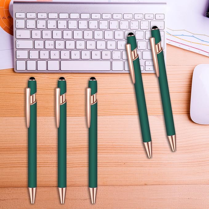 6 Pcs Blue Ink Ballpoint Pen - Image 5