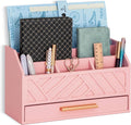 dreampossible Pink Wood Desk Organizer and Accessories by dreampossible