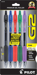 Pilot G2 Pens, Premium Refillable And Retractable Gel Ink Pens Fine Point 0.7mm by PilotCorporationofAmerica