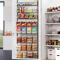 ElegantArray 8-Tier Pantry Door Organizer, Over The Door Pantry Organizer Rack by Unknown