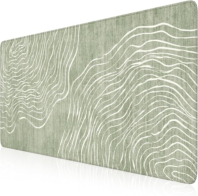 iCasso Desk Cover Mat Green, Extra Large Mouse Pad - Image 2