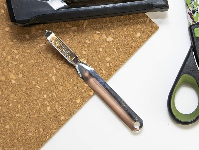 Bostitch Office Premium Staple Remover, No Tear Push-Style, 3/4 X 1-3/4 X 8-1/2 - Image 2