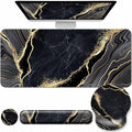 Desk Mat Set + Keyboard and Mouse Pad by VINEBURY