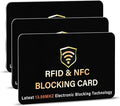 SaiTech IT 3 Pack RFID Blocking Card, One Card Protects Entire Wallet Purse by SaiTechIT