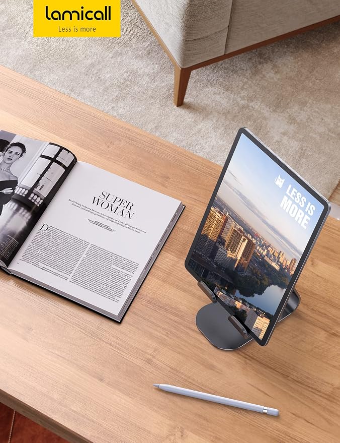 Lamicall Tablet Stand Adjustable, Tablet Stand : Desktop Stands Holder Gifts - Image 7