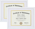 ELSKER&HOME 8.5x11 Certificate Frame White by ELSKERHOME
