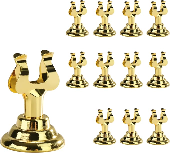 New Star Foodservice Triton Harp Clip Style Place Card / Table Number Holder by NewStarFoodservice