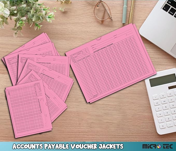Accounts Payable Voucher Envelopes General Accounting Style, Buff 200 Pack | - Image 7