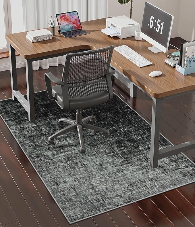 chakme Office Chair Mat for Hardwood Floor, Machine Wash by CHAKME