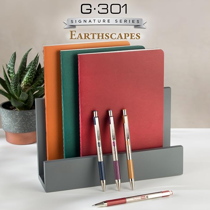 Zebra Pen G-301 Signature Series Retractable Gel Pen, 0.5mm Fine Point - Image 6