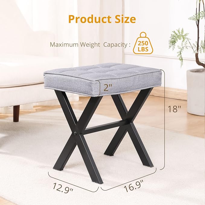 LUE BONA Vanity Stool - Image 2