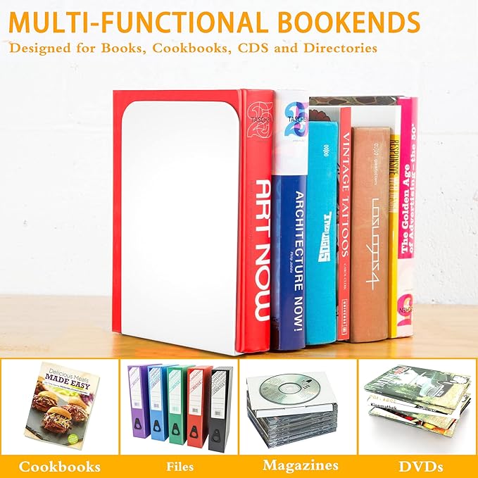 VFINE Bookends 1 Pair, Bookends - Image 6