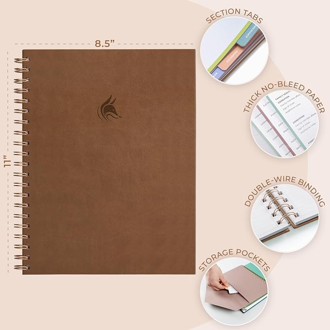 Clever Fox Large When I Die Planner - Image 2