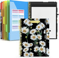 Sooez Clipboard Folio with Refillable Notepad, Folder with 10 Storage Pockets by Sooez